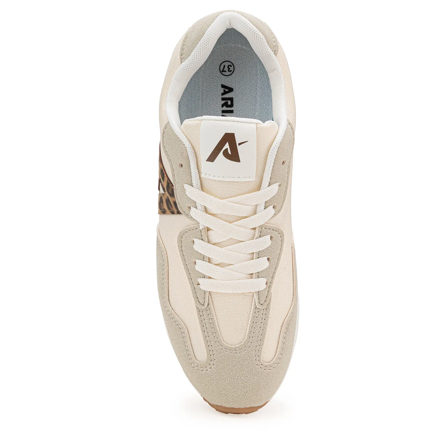 ARIANA Zapatillas Ariana Urbanas Mujer 0252-25q2 color beige | Platanitos