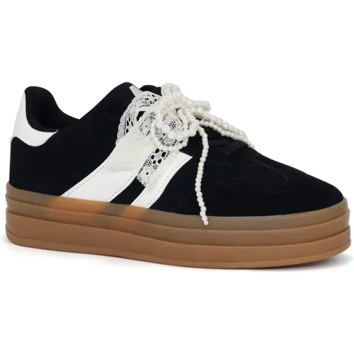 ARIANA Negro de Mujer modelo Zapatillas Urbanas Mujer Wdh-25q2 negros textiles mujer 2025072415471219178 Textil TR