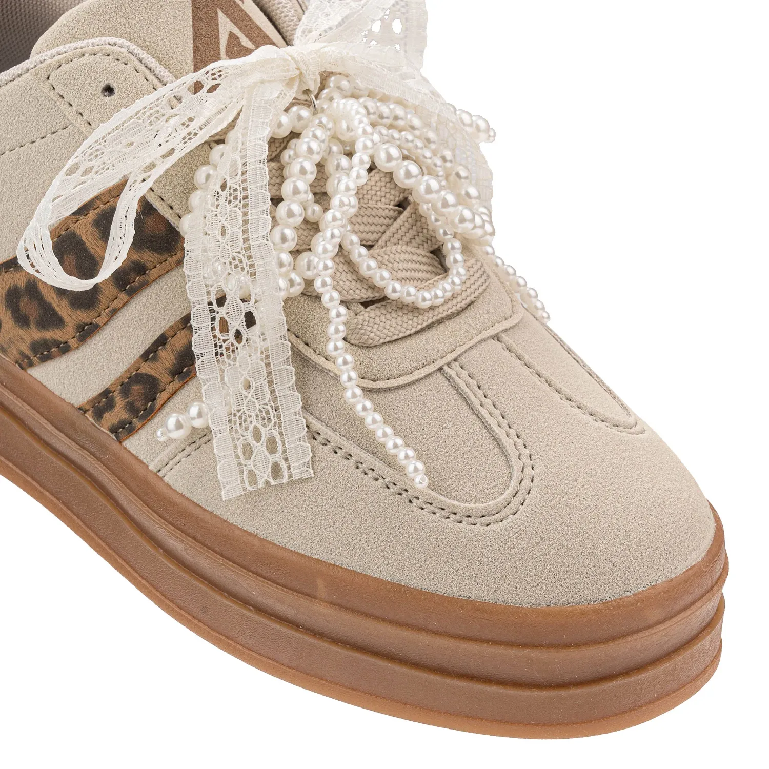 ARIANA Zapatillas Ariana Urbanas Mujer Wdh-25q2 color beige | Platanitos