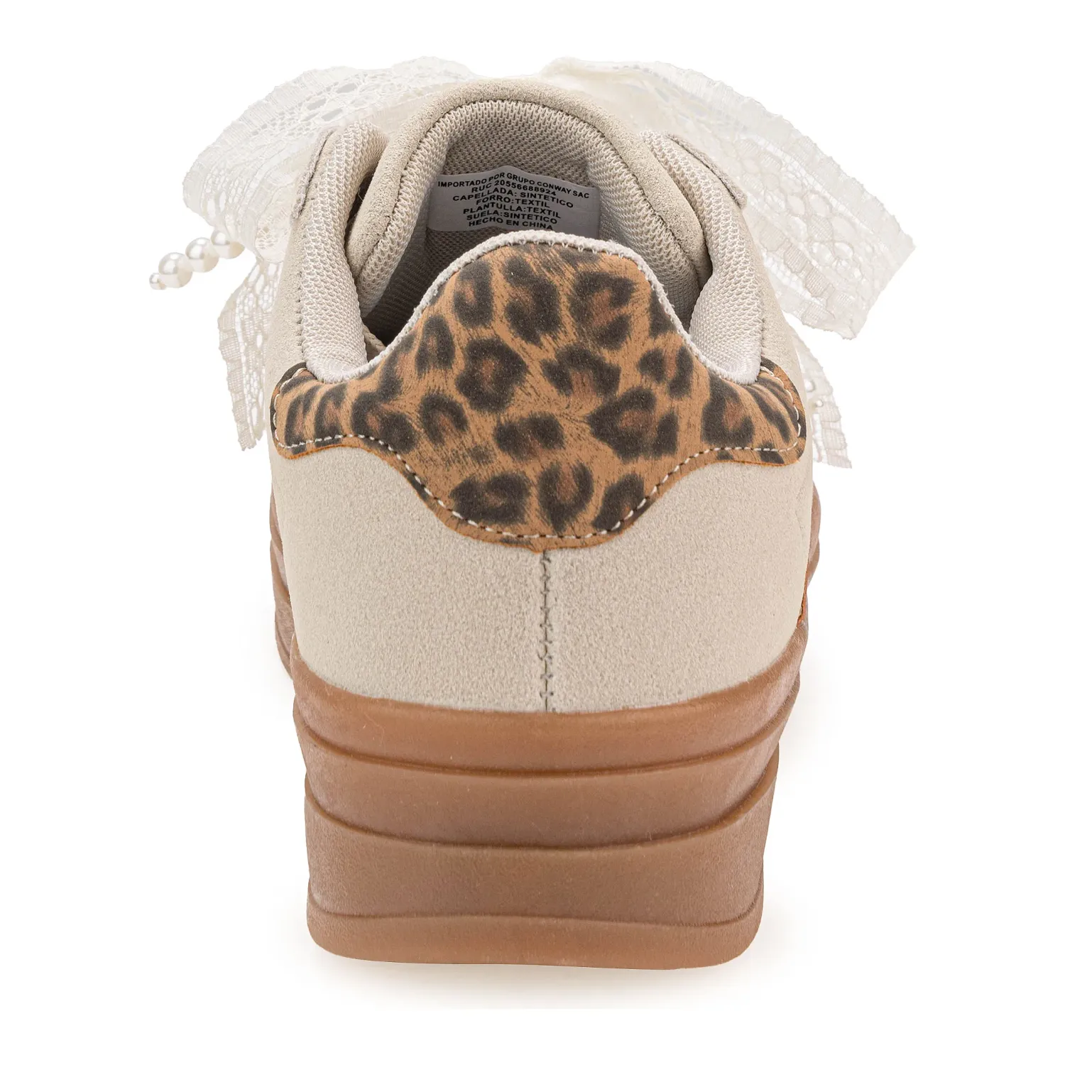 ARIANA Zapatillas Ariana Urbanas Mujer Wdh-25q2 color beige | Platanitos