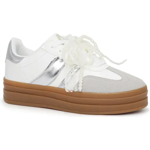 ARIANA Blanco de Mujer modelo Zapatillas Urbanas Mujer Wdh-25q2 blancos textiles mujer 2025072415471219208 Textil TR