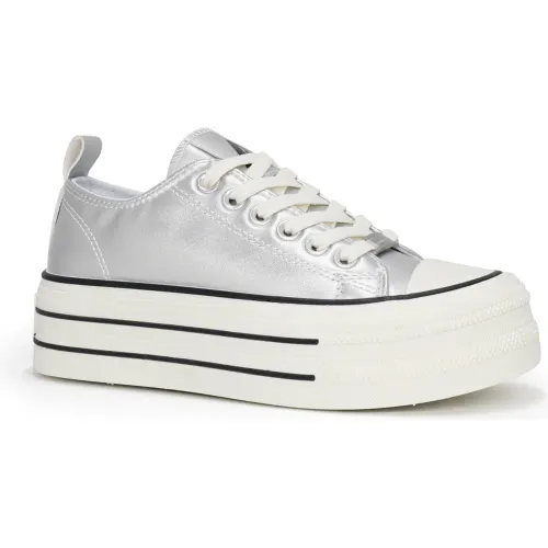 ARIANA Plateado de Mujer modelo Zapatillas Urbanas Mujer 9147-25q2 plateados textiles mujer 2025072415471219253 Textil TR
