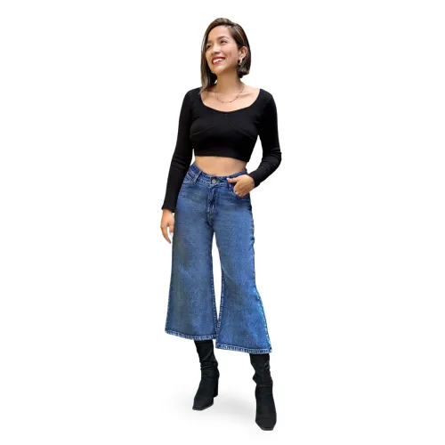 COTTONS JEANS Jean Culotte Mujer Ivana