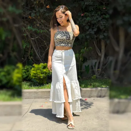 COTTONS JEANS Maxifalda Mujer Sefora