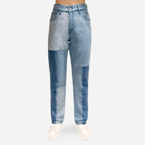 COTTONS JEANS Celeste de Mujer modelo Jean Regular Mujer Iza celestes mujer 2025072422001664989  