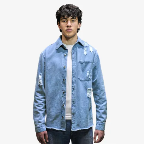 COTTONS JEANS Azul de Hombre modelo Sobrecamisa Regular Hombre Ben hombre 2025072422001665001  