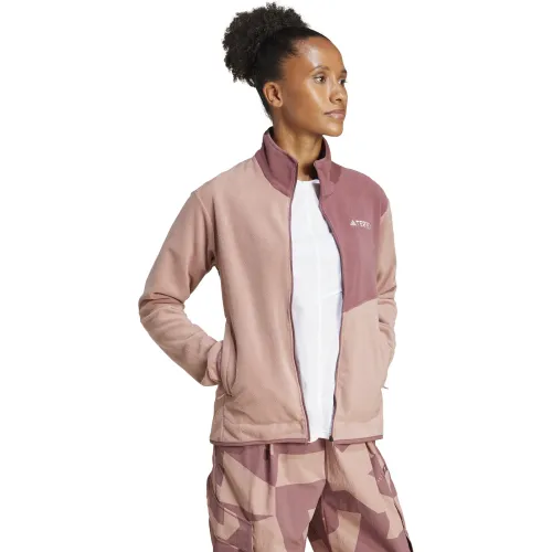 adidas Casaca Outdoor Mujer W Mt Fz Fleece Terrex