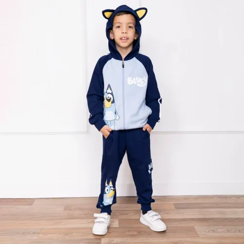BLUEY Azul de Niño modelo Casaca Moda Con Capucha Tipo Disfraz Niño  Blu-00 aceros niño 2025072516223947083  