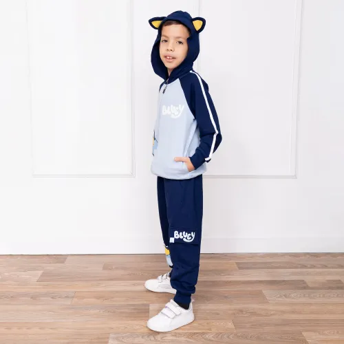 BLUEY Casaca Moda Con Capucha Tipo Disfraz Niño  Blu-00