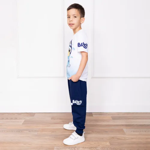 BLUEY Jogger Moda Con Bolsillo Cargo Niño  Blu-00