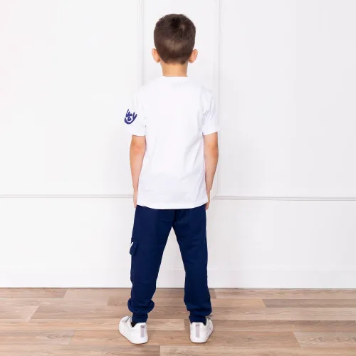 BLUEY Jogger Moda Con Bolsillo Cargo Niño  Blu-00