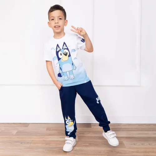 BLUEY Jogger Moda Con Bolsillo Cargo Niño  Blu-00