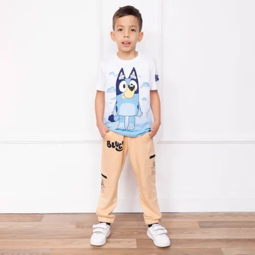 BLUEY Beige de Niño modelo Jogger Moda Con Bolsillo Cargo Niño  Blu-00 beiges niño 2025072516223947128  