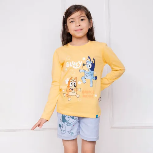 BLUEY  de Niña modelo Polo Basico Cuello Redondo Manga Larga  Niña  Blu-00 niña 2025072516223947173  