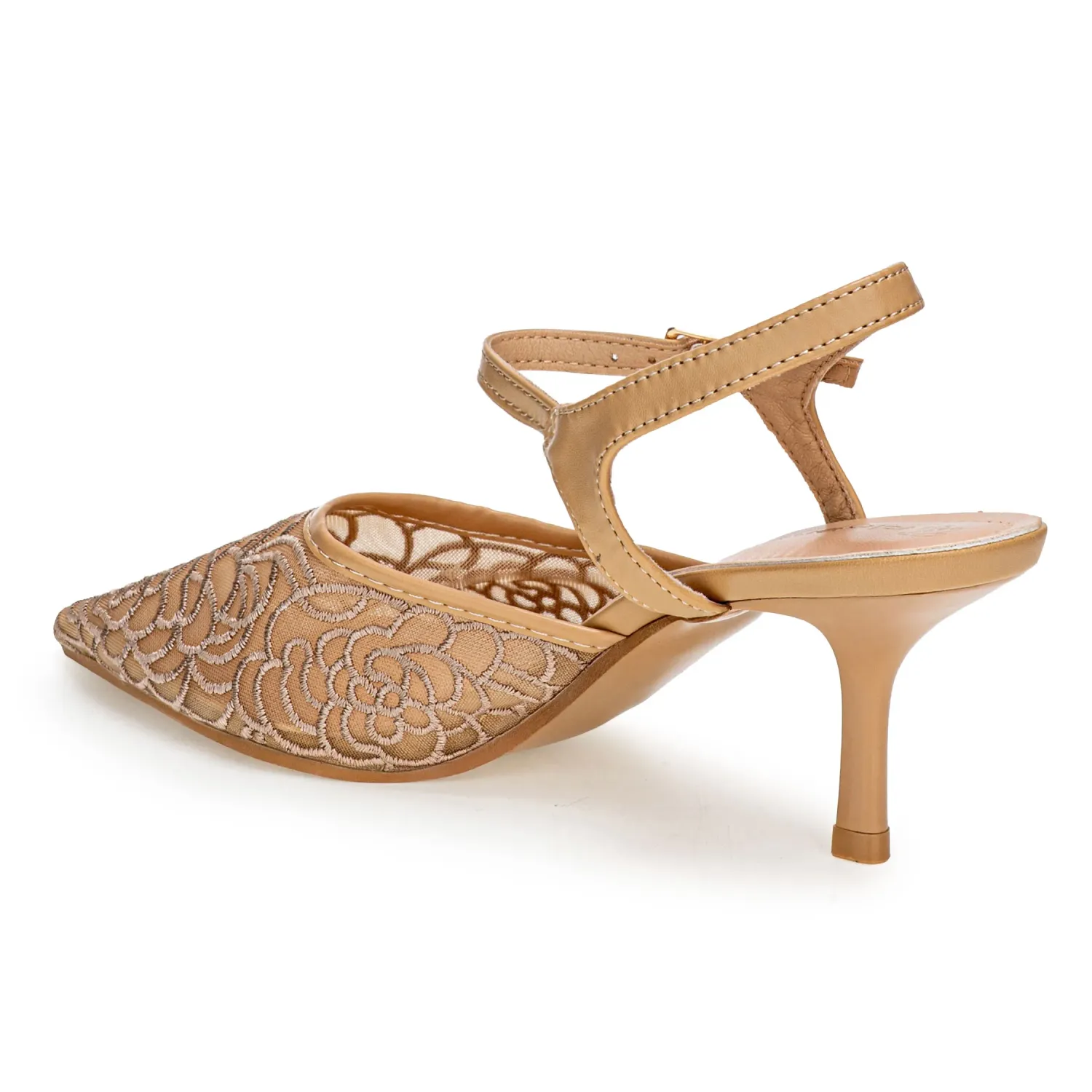 Platanitos Calzado Platanitos Vestir Dama Cv Kazy color beige | Platanitos