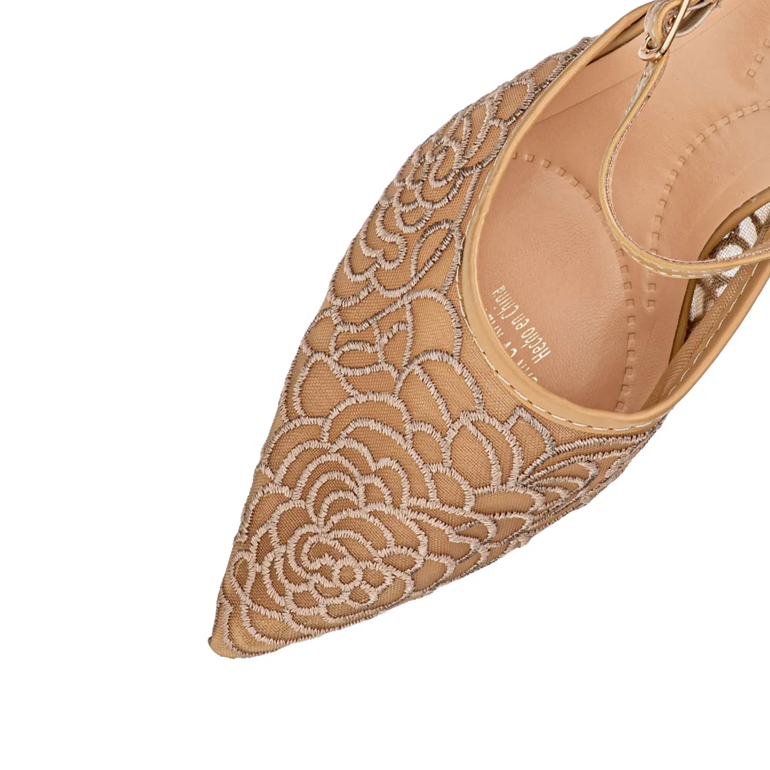 Platanitos Calzado Platanitos Vestir Dama Cv Kazy color beige | Platanitos