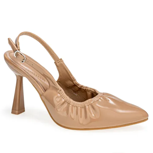 Platanitos Beige de Mujer modelo Calzado Vestir Dama Cv Briany sintéticos mujer 2025072519363518416 Sintético Sintético