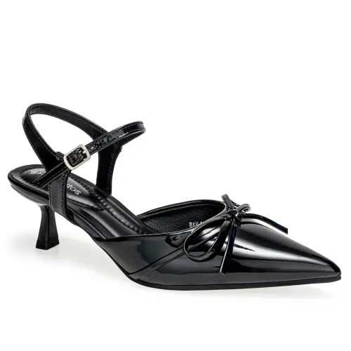 Platanitos Negro de Mujer modelo Calzado Vestir Dama Cv Edy negros sintéticos mujer 2025072519363518452 Sintético Sintético