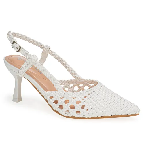 Platanitos Blanco de Mujer modelo Calzado Vestir Dama Cv Nini blancos sintéticos mujer 2025072519363518560 Sintético Sintético