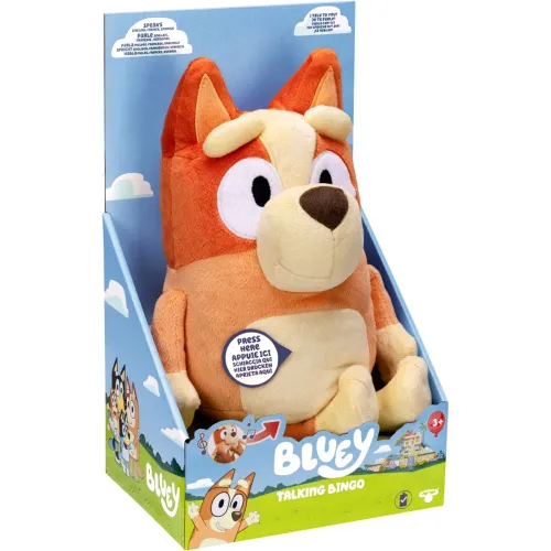 BLUEY Peluche Interactivo Con Sonido Bingo Bluey