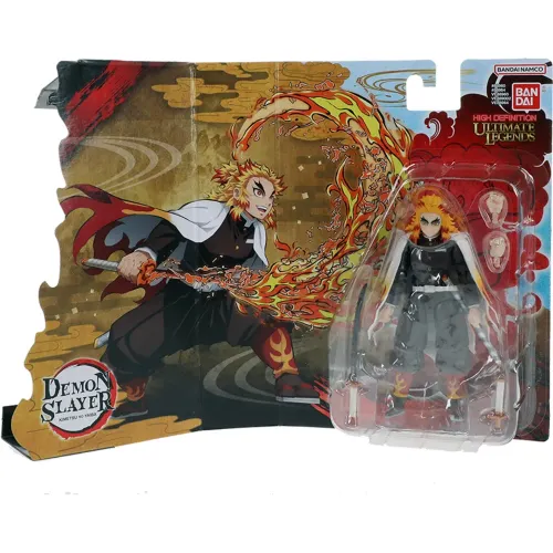 DEMON SLAYER Figura De Accion 10cm Kyojuro Rengoku Demon Slayer Bandai
