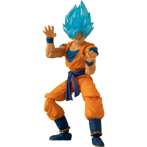 DRAGON BALL Figura De Accion Goku Ss Azul Dragon Ball Bandai
