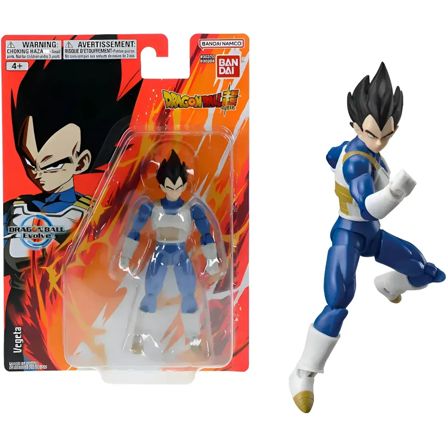 Figura Dragon Ball De Accion Vegeta Dragon Ball Bandai color multicolor | Platanitos