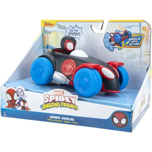 SPIDEY Vehiculo Pull Back Asst Spidey