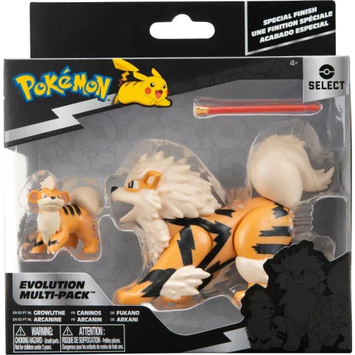 POKEMON  modelo Multipack Evolucion X2 Figuras Growlithe, Arcanine Pokemon 2025073013515817115  