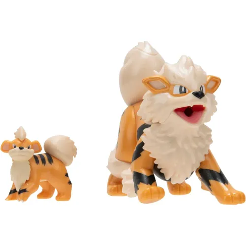 POKEMON Multipack Evolucion X2 Figuras Growlithe, Arcanine Pokemon