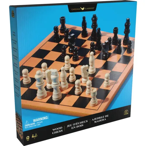 CARDINAL Juego De Mesa Ajedrez De Madera Games