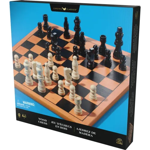 CARDINAL Juego De Mesa Ajedrez De Madera Games