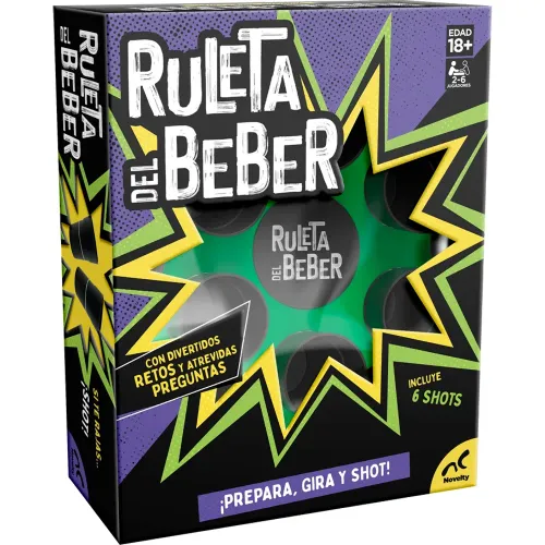 NOVELTY Juego De Mesa Ruleta De Beber Games
