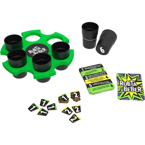 NOVELTY Juego De Mesa Ruleta De Beber Games
