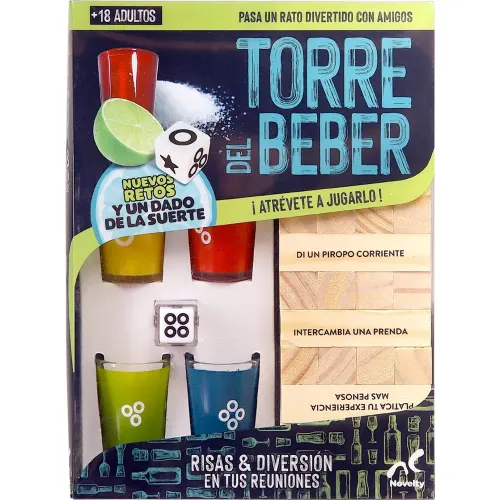 NOVELTY Juego De Mesa Torre De Beber Games