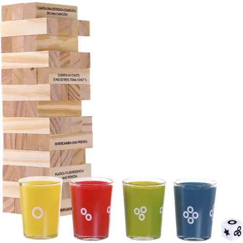 NOVELTY Juego De Mesa Torre De Beber Games