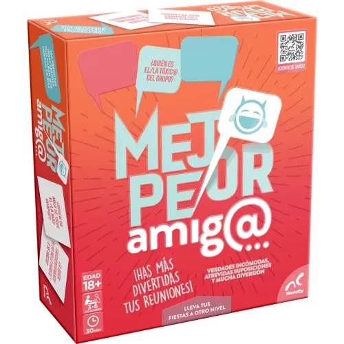 NOVELTY Juego De Mesa Mi Peor Amigo Games
