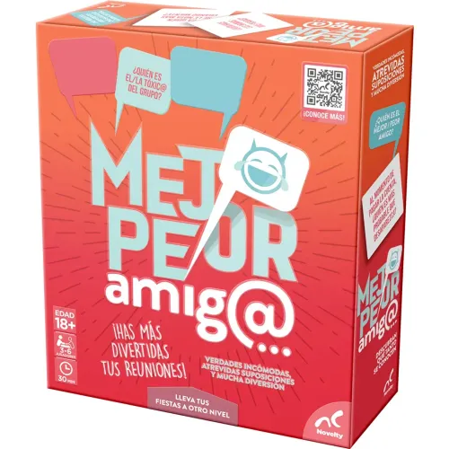 NOVELTY Juego De Mesa Mi Peor Amigo Games