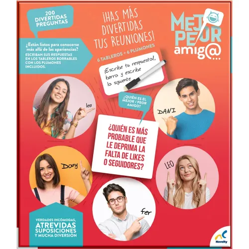 NOVELTY Juego De Mesa Mi Peor Amigo Games