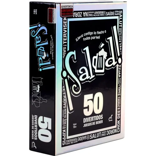 NOVELTY Juego De Mesa ¡Salud! 50 Juegos Del Beber Games