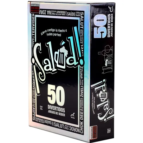 NOVELTY Juego De Mesa ¡Salud! 50 Juegos Del Beber Games