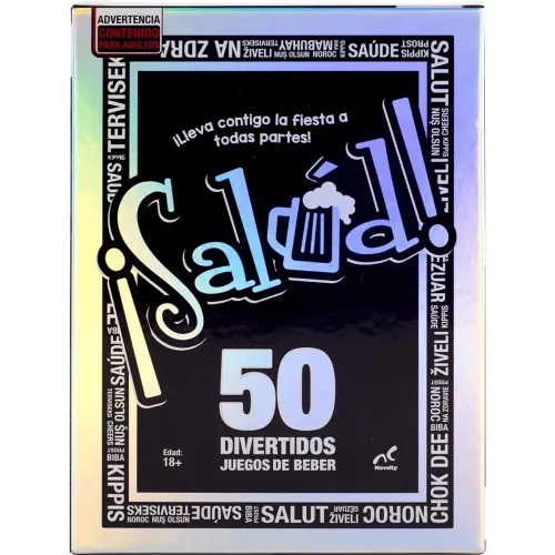 NOVELTY  modelo Juego De Mesa ¡Salud! 50 Juegos Del Beber Games 2025073013515817178  