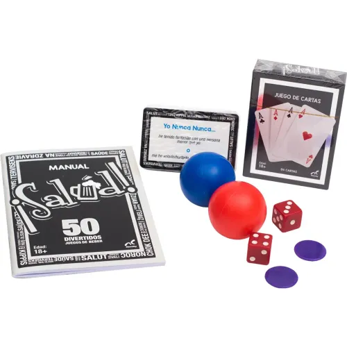 NOVELTY Juego De Mesa ¡Salud! 50 Juegos Del Beber Games