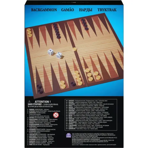 CARDINAL Juego De Mesa Backgammon Games