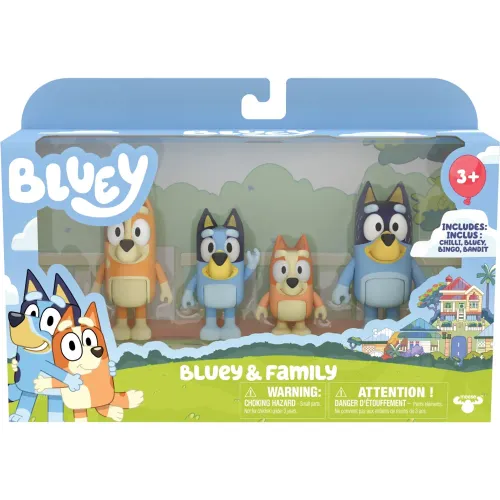BLUEY  de Bebita / Bebito modelo Pack X4 Figuras S11 Bluey Y Familia bebita 2025073013515817208  