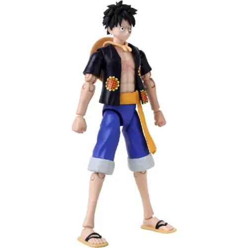 ONE PIECE Figura De Accion Monkey D. Luffy Dressrosa One Piece Bandai