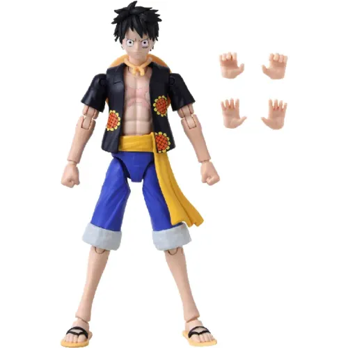 ONE PIECE Figura De Accion Monkey D. Luffy Dressrosa One Piece Bandai