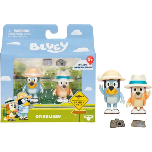 BLUEY  de Bebita / Bebito modelo Pack X2 Figuras Serie 11 Bluey De Vacaciones bebita 2025073013515817247  