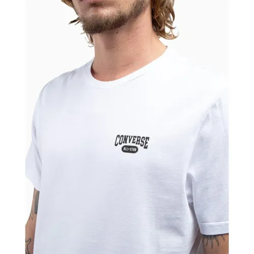Converse Polo Deportivo Hombre Retro Chuck Logo Center Back Tee