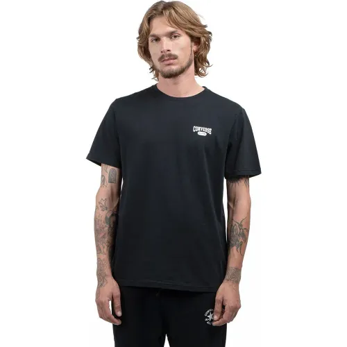 Converse Negro de Hombre modelo Polo Deportivo Hombre Retro Chuck Logo Center Back Tee negros hombre 2025073014584685981  